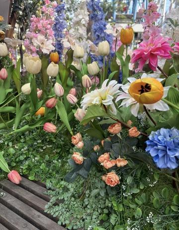 お花みると気分いい🌸